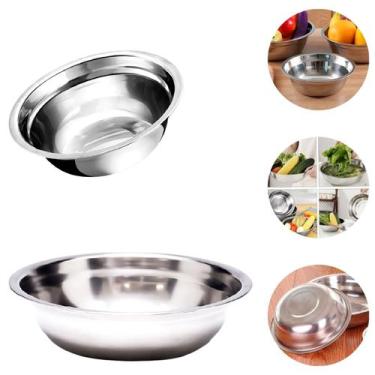 Imagem de Tigela Bowl em Inox Pote Sobremesas Pet Cozinha 500ml - Chinatown