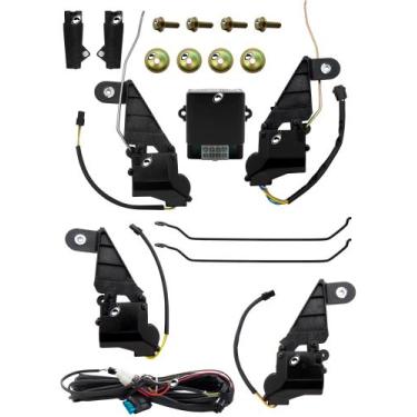 Imagem de Kit Trava Elétrica GM4MN Corsa e Corsa Sedan 2002 a 2012 4 Portas Trag