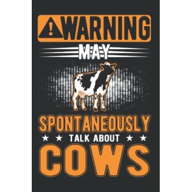 Imagem de Kuh Tagesplaner: May spontaneously talk about Cows Kuh Bauer Kühe/Kalender 2023 & 2024 / Wochenplaner Tagesplaner Planer/Planungsbuch To-Do-Liste / 6x9 Zoll / 100 ausfüllbare Seiten