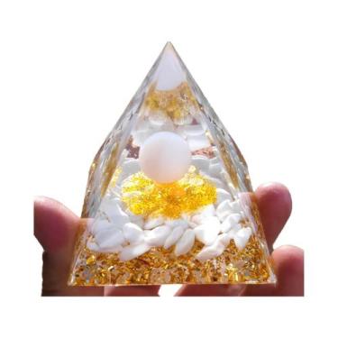 Imagem de Pirâmide de Orgonite Ametista - Reiki, Cura e Equilíbrio dos Chakras, 