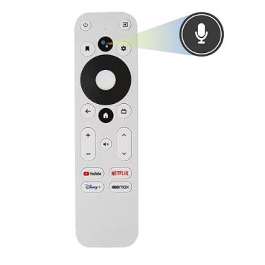 Imagem de Controle remoto de substituição para caixa de TV Mecool KM2 / KM2 Plus compatível com ONN Android FHD 4K UHD Streaming Stick TV Box 100024646 100026240