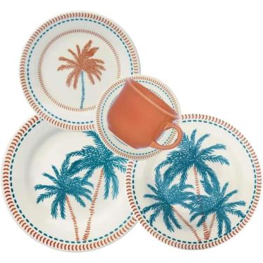 Imagem de Aparelho de Jantar 20 Peças Caribe Biona Oxford