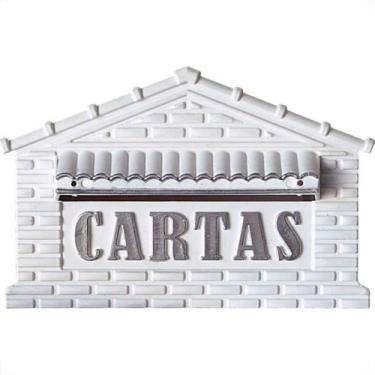 Imagem de Caixa Carta Pvc Real Bco/Ouro - 04P