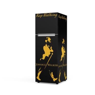 Imagem de Adesivo Decorativo Geladeira Envelopamento Premium - Belo Papel de Par