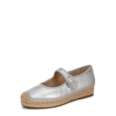 Imagem de Sam Edelman Sapatilha feminina Mackie Mary Jane, Prata macia, 34