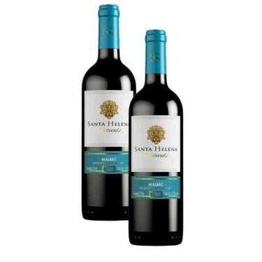 Imagem de kit 2 Vinho Santa Helena Malbec Reservado 750ml