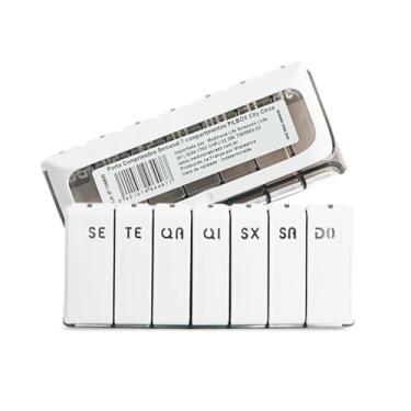 Imagem de Porta Comprimidos PILBOX City Cinza