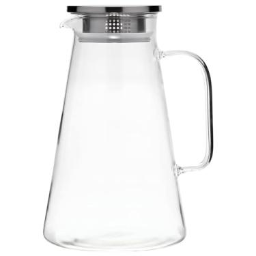 Imagem de Jarra De Vidro Com Tampa De Inox 1 Litro