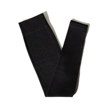 Imagem de Leggings de Yoga Feminina Cintura Alta - Sem Costura, Com Nervuras e C