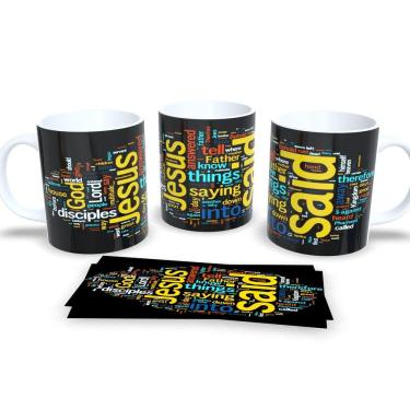 Imagem de Canecas Evangélicas Personalizadas Fé e Inspiração em Cada Gole