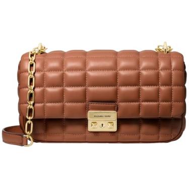 Imagem de Michael Kors Bolsa de ombro grande com corrente conversível Tribeca, Bolsas, Malas