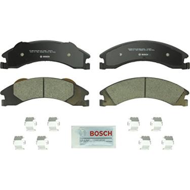 Imagem de BOSCH BC1329 QuietCast Conjunto de pastilhas de freio a disco de cerâmica premium - Compatível com Ford E-150, E-250, E-350 Super Duty; TRASEIRA