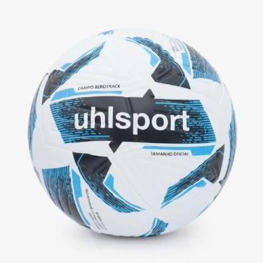 Imagem de Bola Campo Uhlsport - Aerotrack V3 , Branco e azul