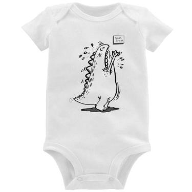 Imagem de Body Bebê Pause Break - Foca na Moda, Branco, G