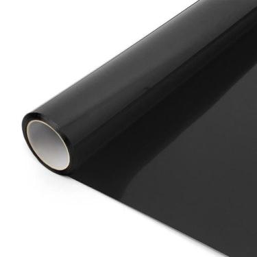 Imagem de Kit 3 Uni Película UV Refletiva Adesiva Profissional Preto Espelhado T