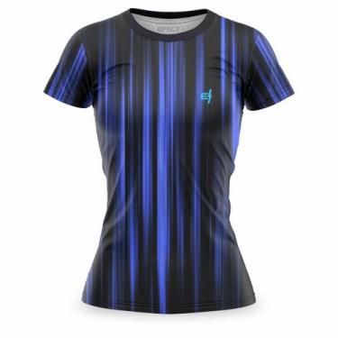 Imagem de Blusa Feminina Academia Camisa Fitness Musculação Caminhada Bike Prote