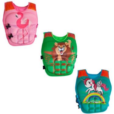 Imagem de Boia Colete Inflável Infantil Amigold (CORES E MODELOS SORTIDOS)