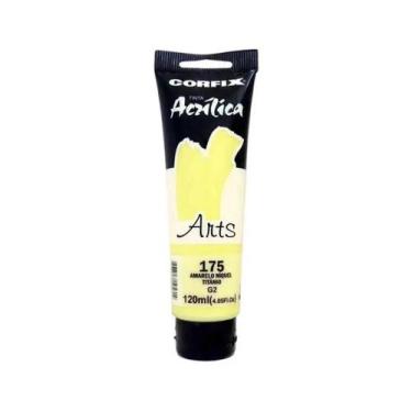 Imagem de Tinta Acrílica 120ml G2 175 Amarelo Niquel Corfix, 175 - AMARELO NIQUE