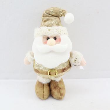 Imagem de PELUCIA NATAL NOEL/BNEVE DOURADO 20CM FESTIVE