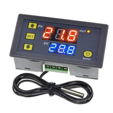 Imagem de Termostato Controlador de Temperatura Digital 110/220 Volts - Bbacomer