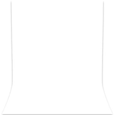 Imagem de Pano de fundo branco de 25 x 3 m para sessão de fotos, cortina profissional de fundo para fotografia de produto, retratos, casamento, festa, gravação de vídeo ao vivo (apenas plano de fundo)