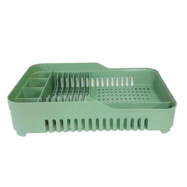 Imagem de Escorredor de parede c/porta pratos/copos/talheres - Micromax