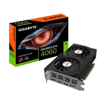 Imagem de Placa de Vídeo RTX 4060 Windforce OC Gigabyte NVIDIA GeForce