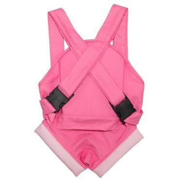 Imagem de Canguru Ergonômico para Bebê Regulável Bublim, Rosa
