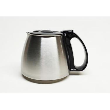 Imagem de Jarra de Aço Escovado para Cafeteira Mondial Dolce Arome C-30 Preta