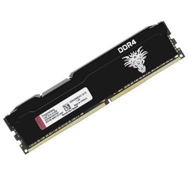 Imagem de DDR4 2666MHz 16GB Desktop RAM PC4-21300 UDIMM Non-ECC Unbuffered 1.2V 288-Pin CL19 PC PC Memory Upgrade Module Kit (Preto)