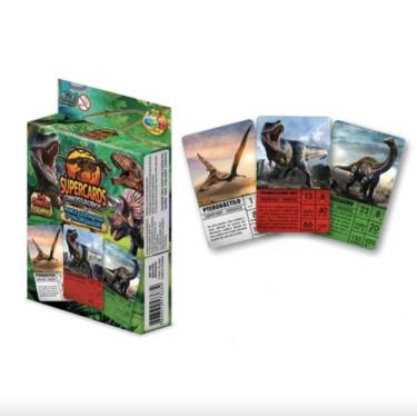 Imagem de Trunfo Supercards 54 Dinossauros Dinos GGB
