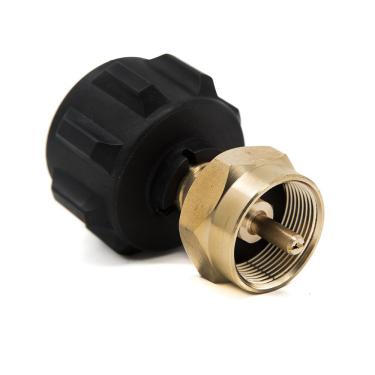 Imagem de Adaptador de recarga GasOne 50180 para tanques de propano de 450 g e serve para regatas de 20 lb, preto