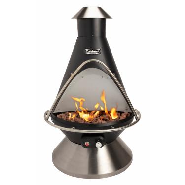 Imagem de Cuisinart Fogueira de propano de chimenea COH-600, inclui pedras vulcânicas de 3,6 kg