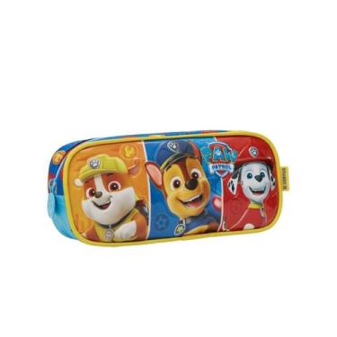 Imagem de Estojo Infantil Escolar Patrulha Canina 1 Bolso Simples ul - Xeryus