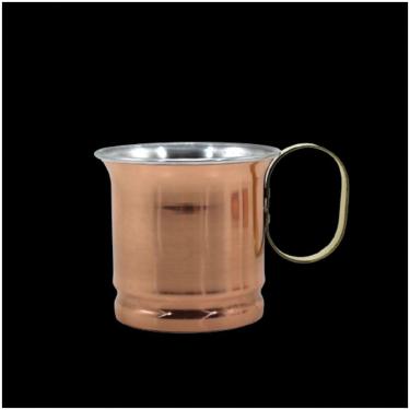Imagem de Caneca Mexicana Moscow Mule Drinks Cobre Alça Bronze 470Ml