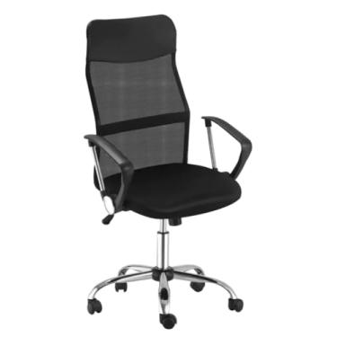 Imagem de Cadeira de Escritorio Ergonômica Confortável Stoel Seed Mesh Design Preto