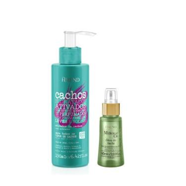 Imagem de Amend Cachos Ativador de Cachos 190ml + Millenar Oil Inchi 60ml