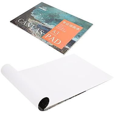 Imagem de YOUTHINK 10 Folhas Livros de Papel de Pintura a óleo, Alta Ferramenta de Desenho para Iniciantes Em Tela de Algodão Com Algodão Com Tela de Criptografia Espessada para Preenchimento