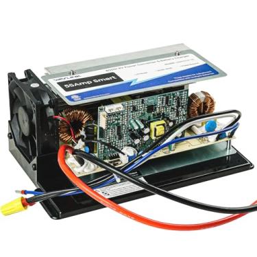 Imagem de WAVLINK Conversor De Energia Rv 55 A, Carregador Bateria 120 V Ca Para 12 Cc Com 3 Modos Carregamento Inteligentes, Faixa Operação Ajustável 13 A 16,5 V, Conjunto Multiestágios Baterias Lítio E Chum
