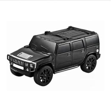 Imagem de Caixa de Som Bluetooth Formato SUV, 7W, Rádio FM, USB, LED RGB (Preto)