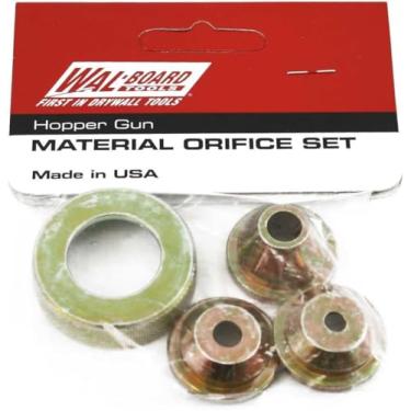 Imagem de Wal-Board Drywall Texture Hopper Gun Orifice Set - 3 pontas - Serve para Texture-Pro 200, Spray-Pro, modelos profissionais de pulverização de textura