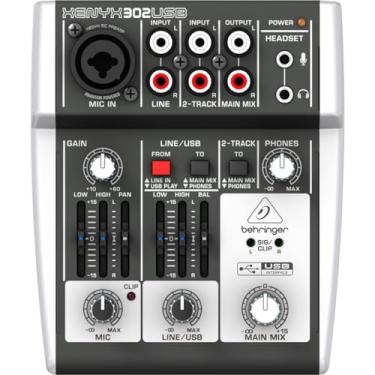 Imagem de Mesa de Som Behringer Xenyx 302USB Analógica Bivolt