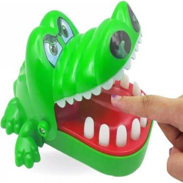 Imagem de Brinquedo Infantil Jacaré Morde Dedo Crocodilo Dentista pegadinha - VA