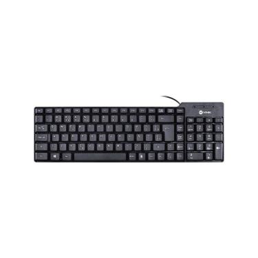 Imagem de Teclado Usb Compacto Dynamic Abnt2 Cabo 1.8m Preto - Dt150