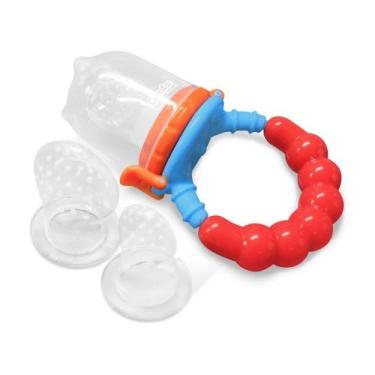 Imagem de Alimentador De Frutas Para Bebê Com 3 Bicos Comtac Kids 4124