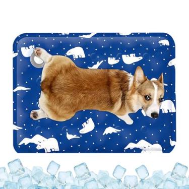 Imagem de Tapete Refrescante para Cães | Cama Gelada Com Gel Para Gatos - Acessórios Impermeáveis de Relaxamento para Verão para Pet para Assento de Carro Casa Sofá Quarto Quintal Interior para