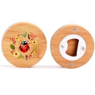 Imagem de BJDAMAI Joaninhas Ímãs de geladeira, abridor de garrafas, ímãs de geladeira, abridor de cerveja, casa, cozinha, sala, escritório, decoração, presentes, acessórios, coisas, itens de mercadoria!