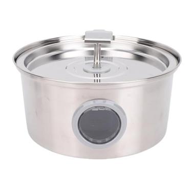 Imagem de Diydeg Fonte de água de Gato de Aço Inoxidável, Tanque de 3,2l Tanque Automático Pet Fountain Distribuidor de água para Cães, Alimentador de água da Fonte de água para Animais de