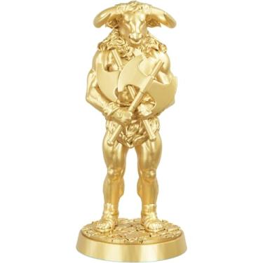 Imagem de Estátua Minotauro Mitologia Grega Estatueta (Cor Ouro)