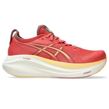 Imagem de Tênis ASICS GEL-Nimbus 27 - Feminino - Rosa/Laranja  unissex